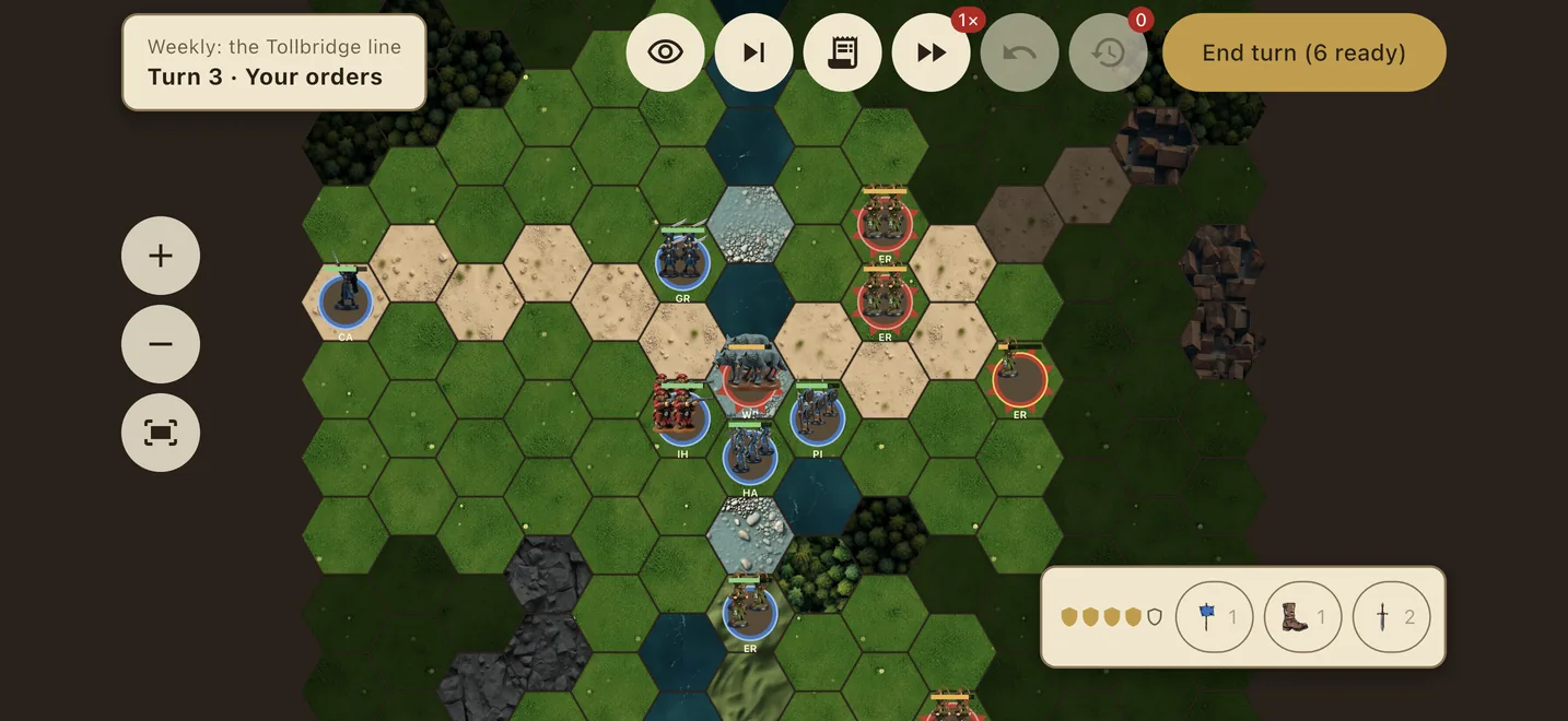 A night raid under fog of war