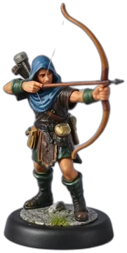 Longbowmen miniature